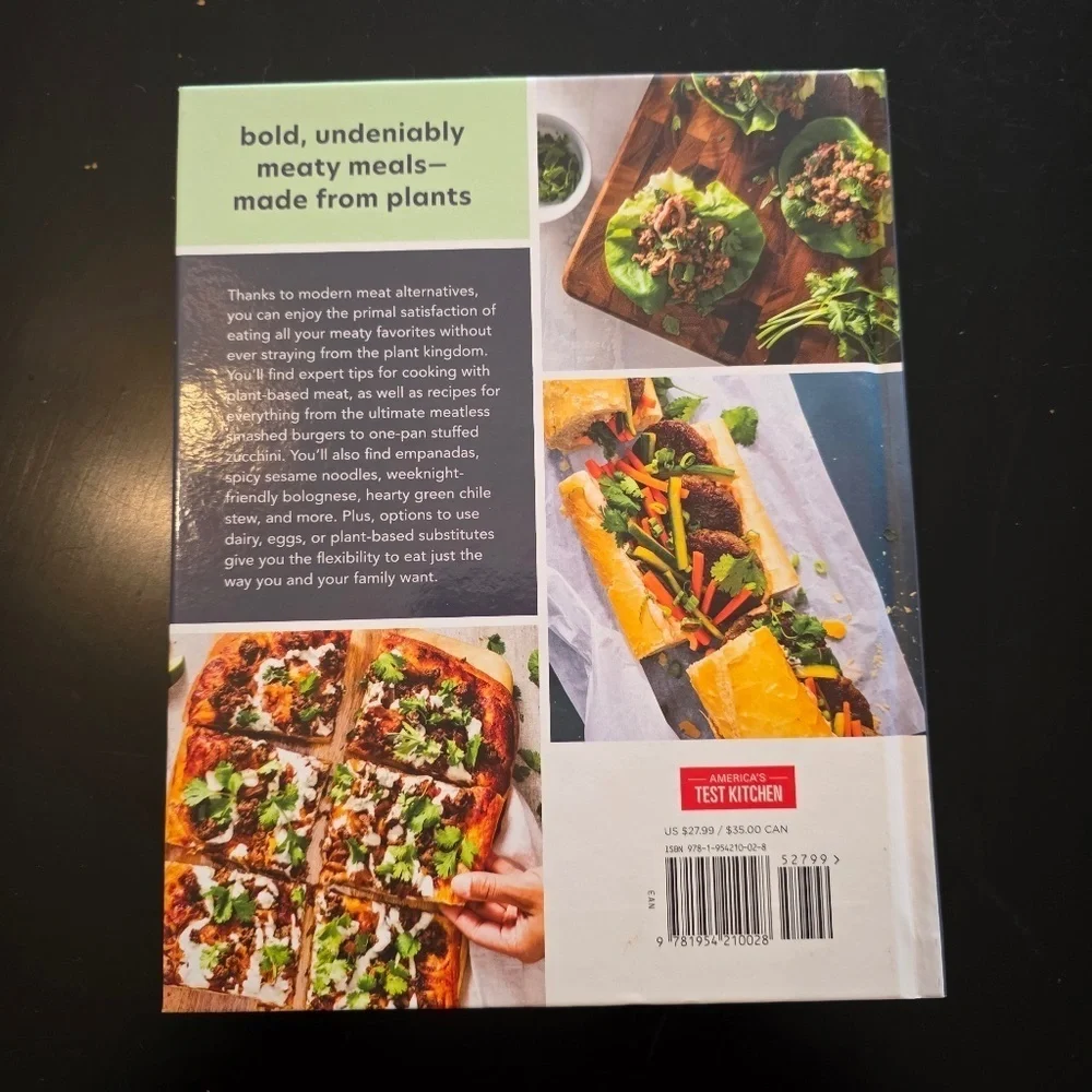 ATK Cooking with Plant-Based Meat: 75 Satisfying Recipes